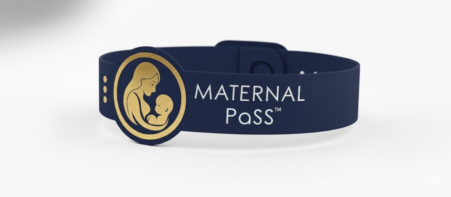 Gold MaternalPaSS Active Labor Wristband